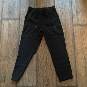 Selling because joggers were too short for me. Size 2, colored black.